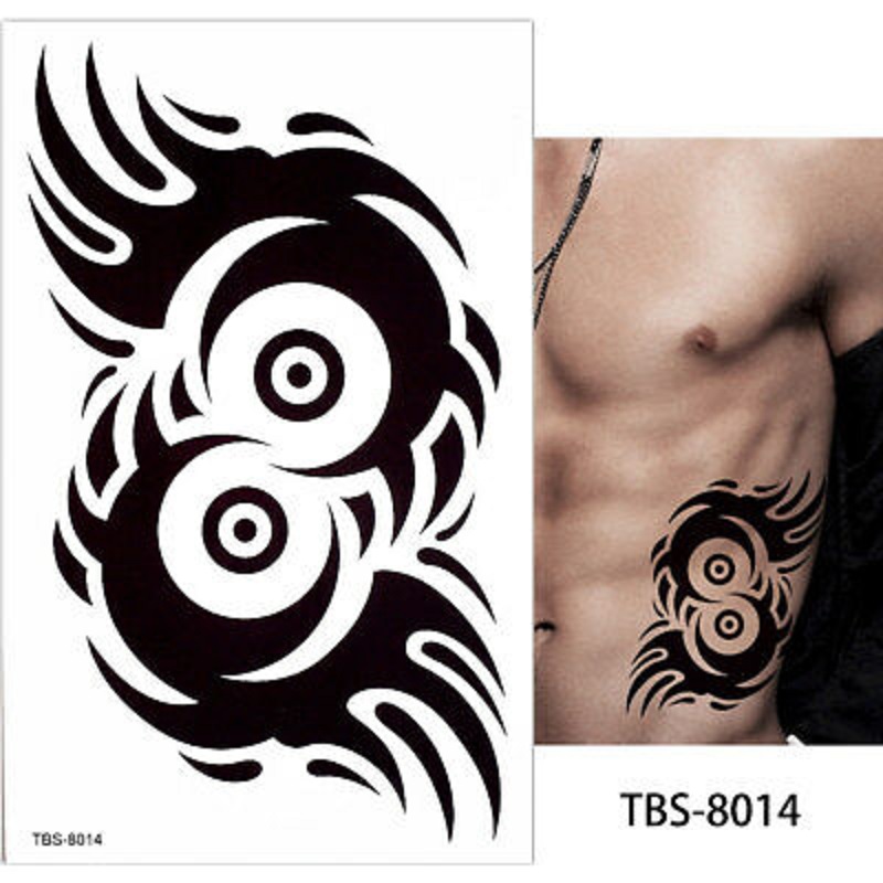 Tribal Motif Temporary Tattoo