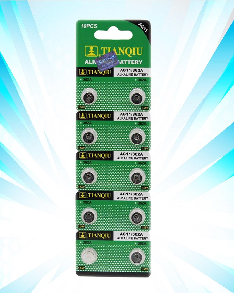 AG11 362A LR721 Alkaline Battery