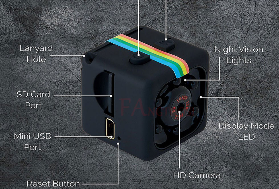 Mini Camera SQ11,1080P HD