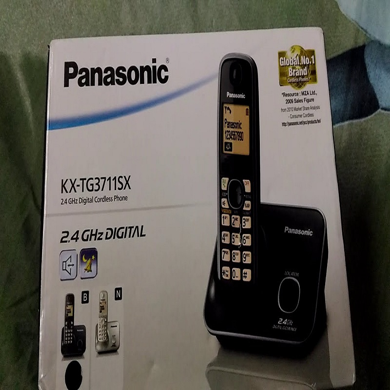 PANASONIC KXTG-3711SX CORDLESS LANDLINE PHONE