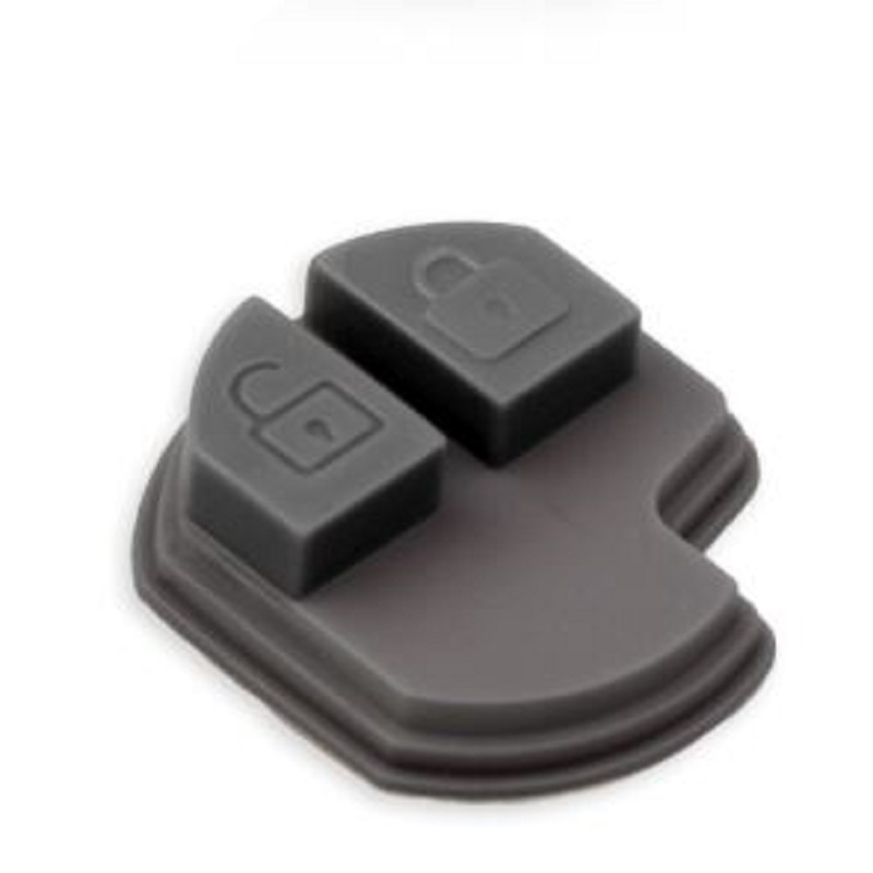 2 Button Key Fob Rubber Button Pad Silicone For S.u.z.u.k.i S.w.i.f.t