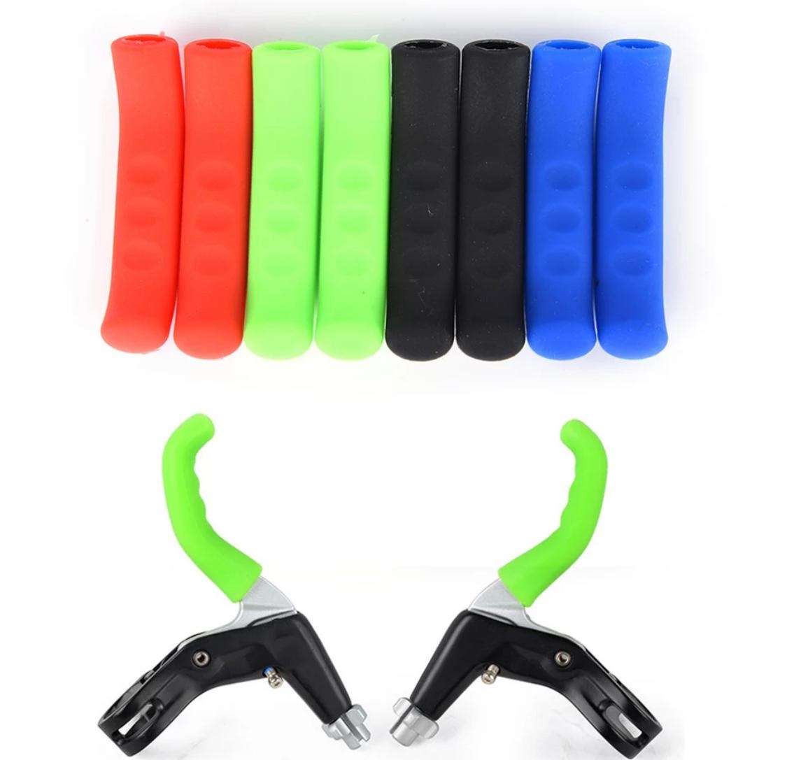 Bicycle Brake Handle Lever Silicone Gel Cover Protect 