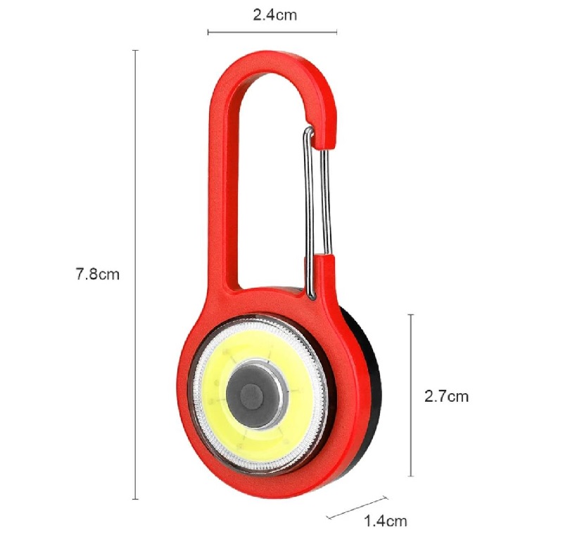 Outdoor Super Bright Bag Lights Bicycle Safety Warning Lamp Flashing Night Walking Luminous Ligth