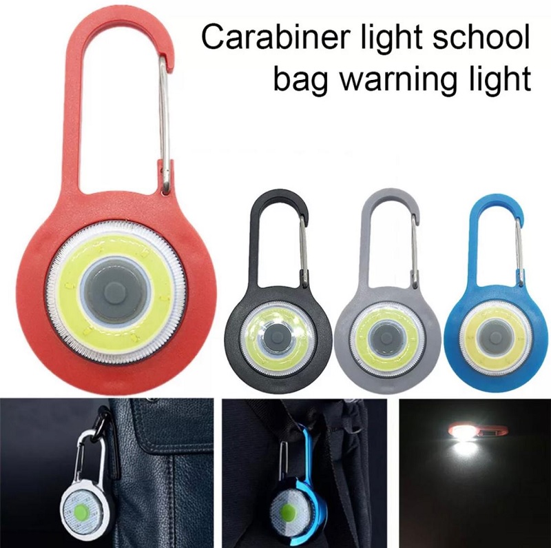 Outdoor Super Bright Bag Lights Bicycle Safety Warning Lamp Flashing Night Walking Luminous Ligth