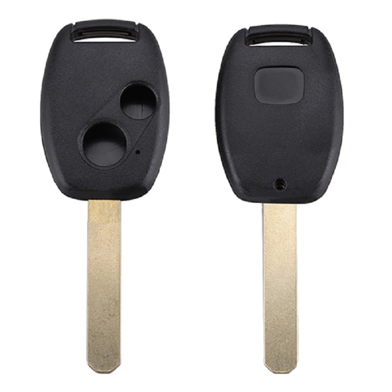 Remote Key Fob Case 2 Buttons ABS Shell Fit for Hon da Replacement