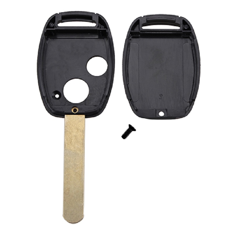 Remote Key Fob Case 2 Buttons ABS Shell Fit for Hon da Replacement