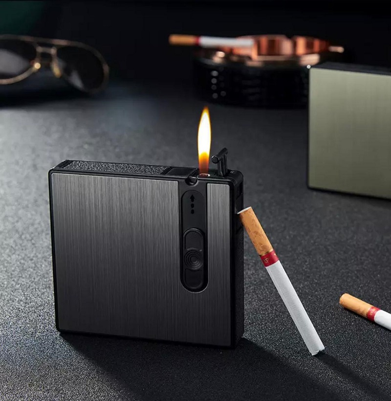 Portable Lighter Holder Case Box