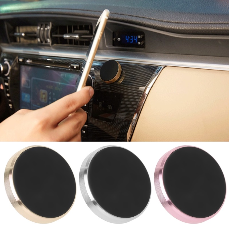 2 pcs Mini Magnetic Mobile Phone Holder Car Dashboard Bracket