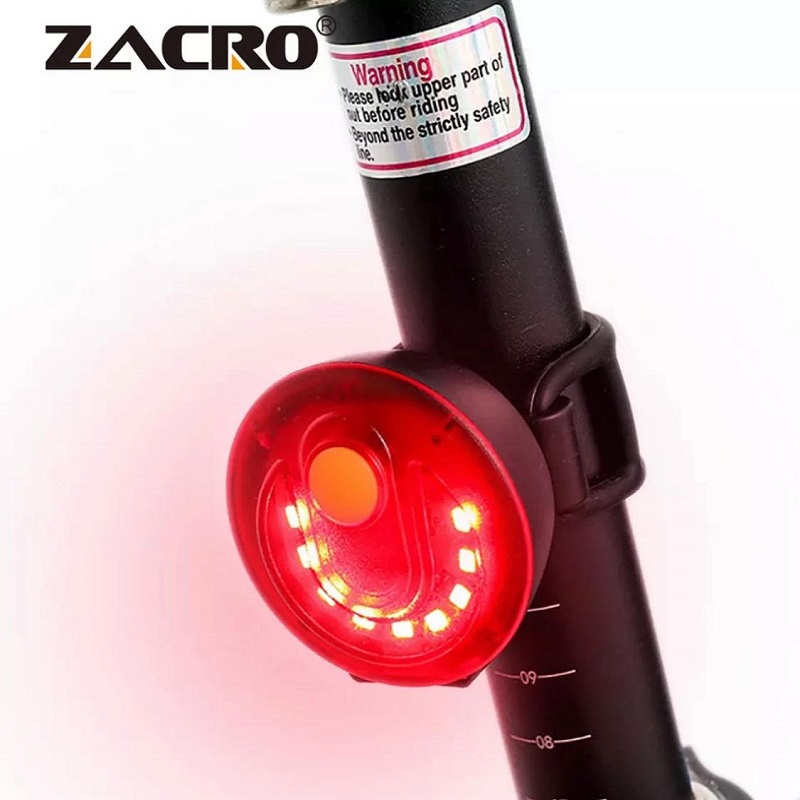 5 Modes Lighting Rechargeable Waterproof Flashlight For Bicycle Tail Light