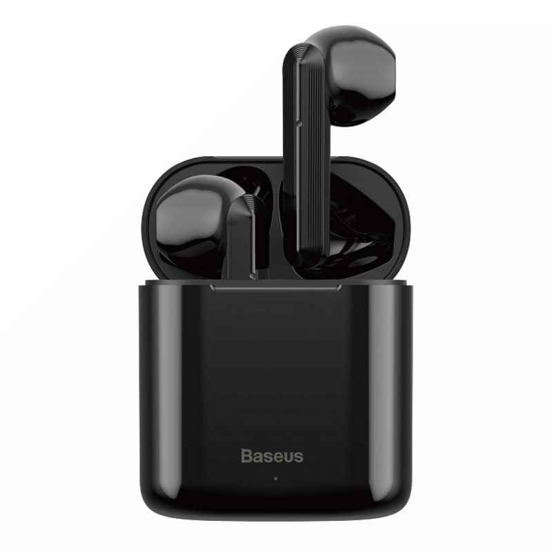 Baseus Encok W09 TWS True Wireless Earbuds With Charging Box - Black