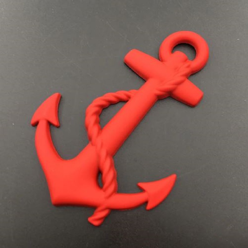  New Anchor 3D Car Decoration Sticker Metal Logo