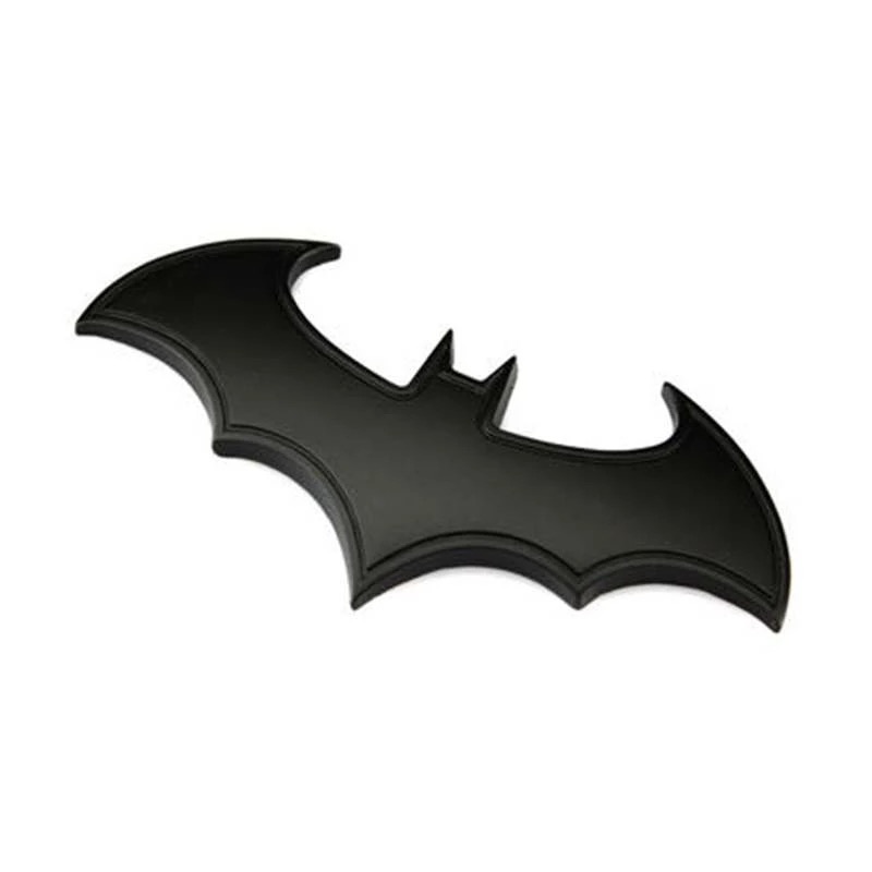 3D Metal Bat Man Logo Car Styling Decoration Sticker