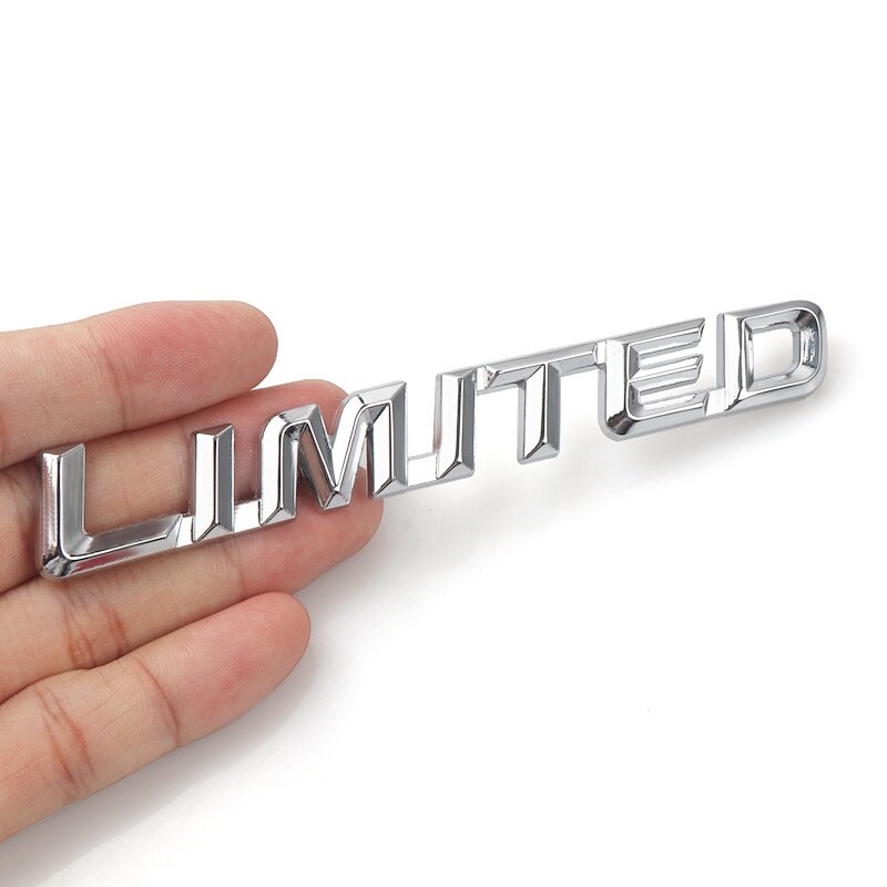 Fashion 3D Metal LIMITED Car Sticker Emblem Badge Logo Universal 