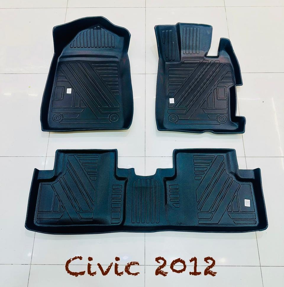 TPE Luxury Floor Mats For Honda Civic 2012