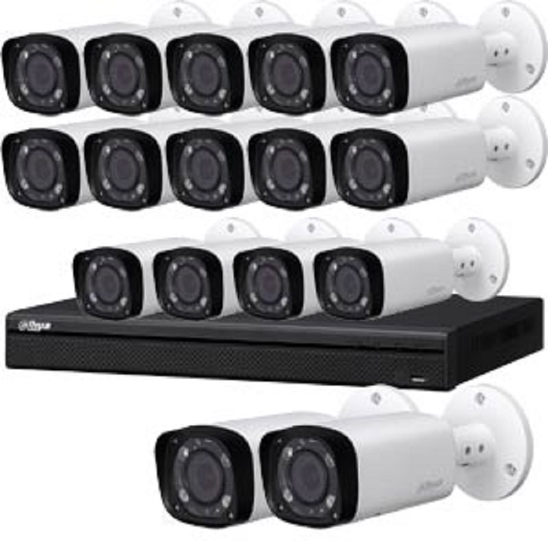 DAHUA CCTV CAM WITH 16 CAMERAS 1 MP