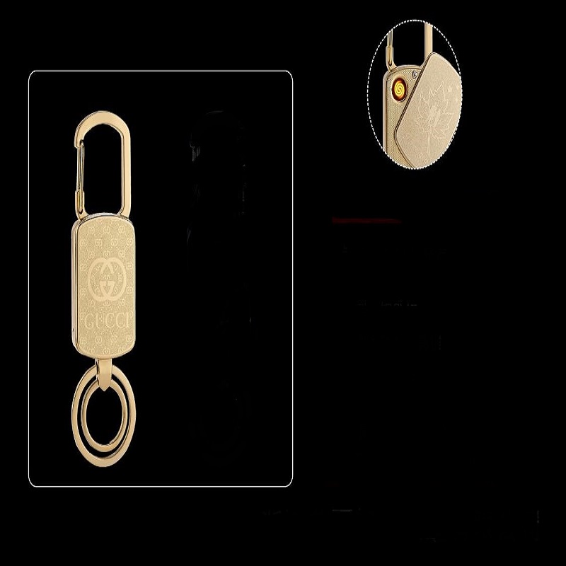 Gucci Key Chain Lighter Gold