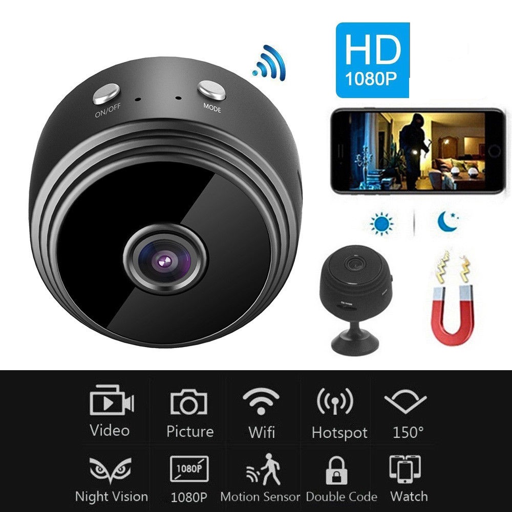 MINI MAGNETIC WIFI CAMERA 1080P HD 