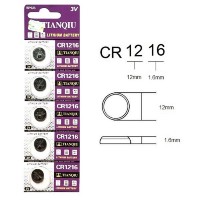 TIANQIU CR1216 Lithium Cell-
