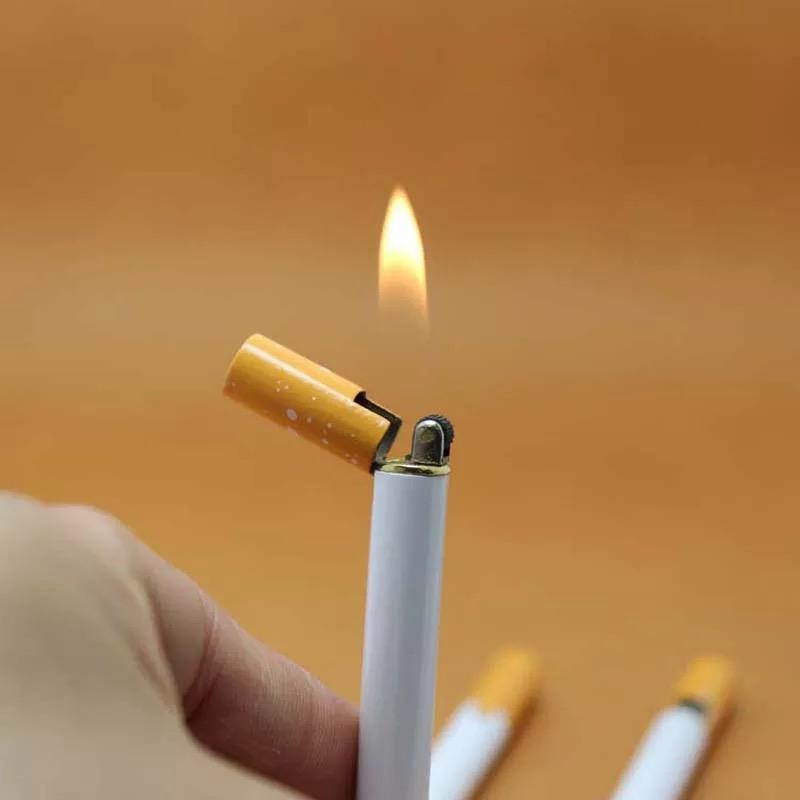 Creative Cigarette Shape Windproof Jet Flame Lighter