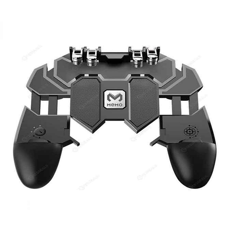 PU-BG Mobile Controller Six Finger Gamepad AK66