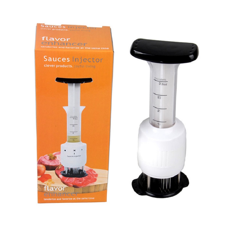 Meat Tenderizer and Marinade Flavor Sauce Injector