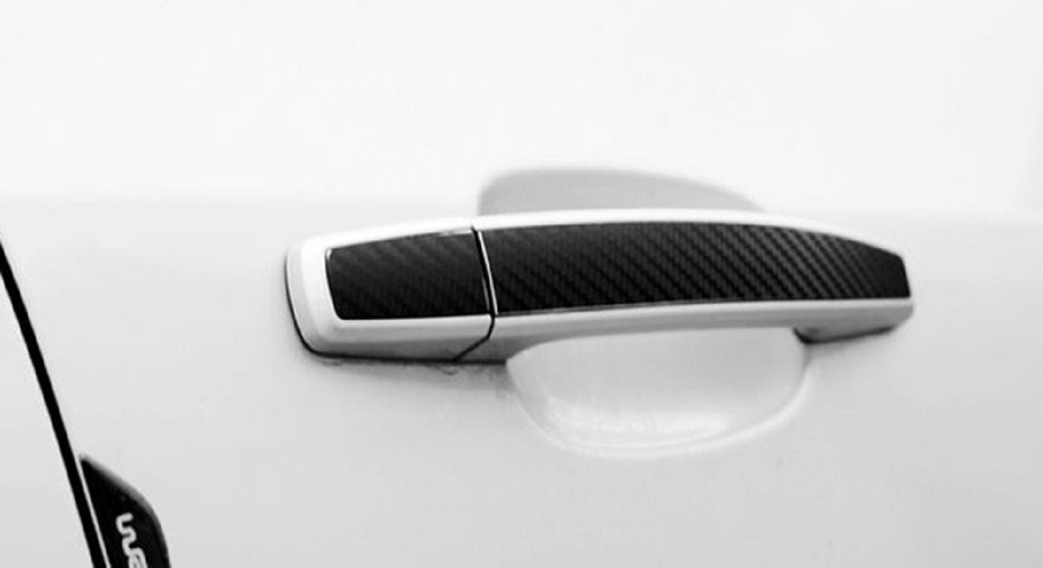 Carbon Fiber Car Door Handle Sticker