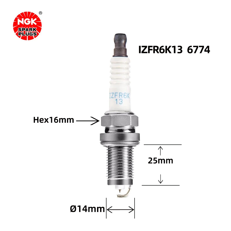 1 PC IZFR6K 13 Laser Spark Plug 