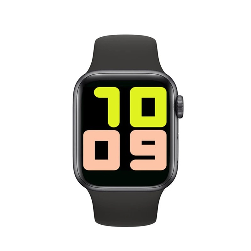 T500 Smart Helat Watch Heart Rate Monitor Apple Design BLACK