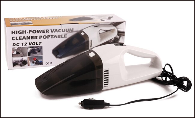 Portable 12V 120W Mini Handheld Vacuum Cleaner For Car Home Office