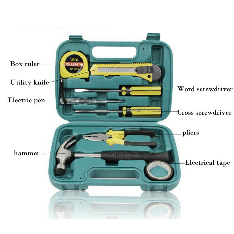 8 Pc Multi-Function Car Repair Emerg ency Tool Kit 