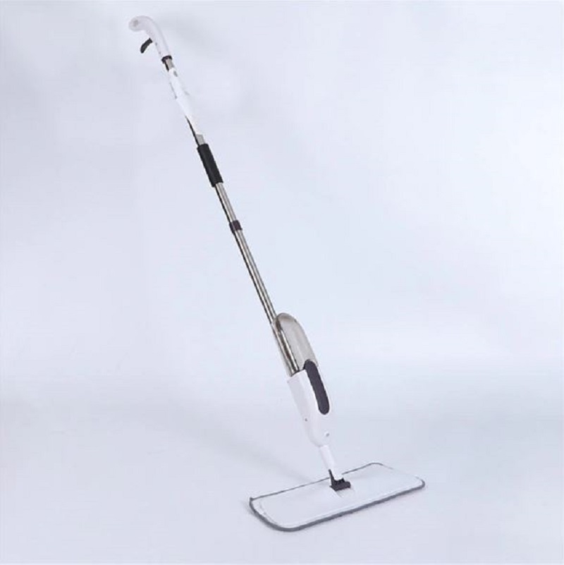 Spray Floor Mop With Reusable Microfiber Pads For Floor Cleaning