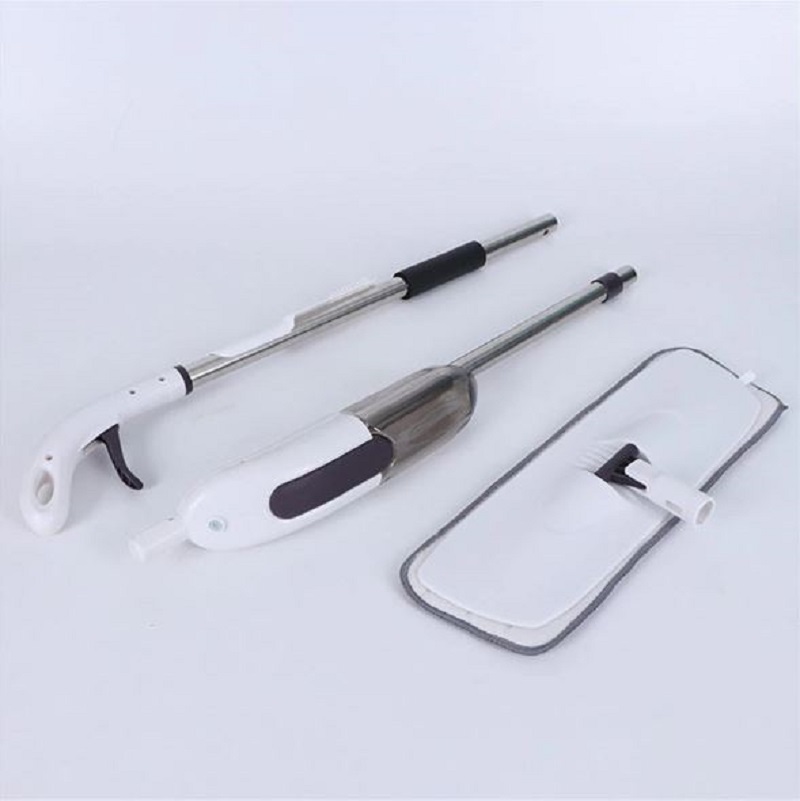 Spray Floor Mop With Reusable Microfiber Pads For Floor Cleaning