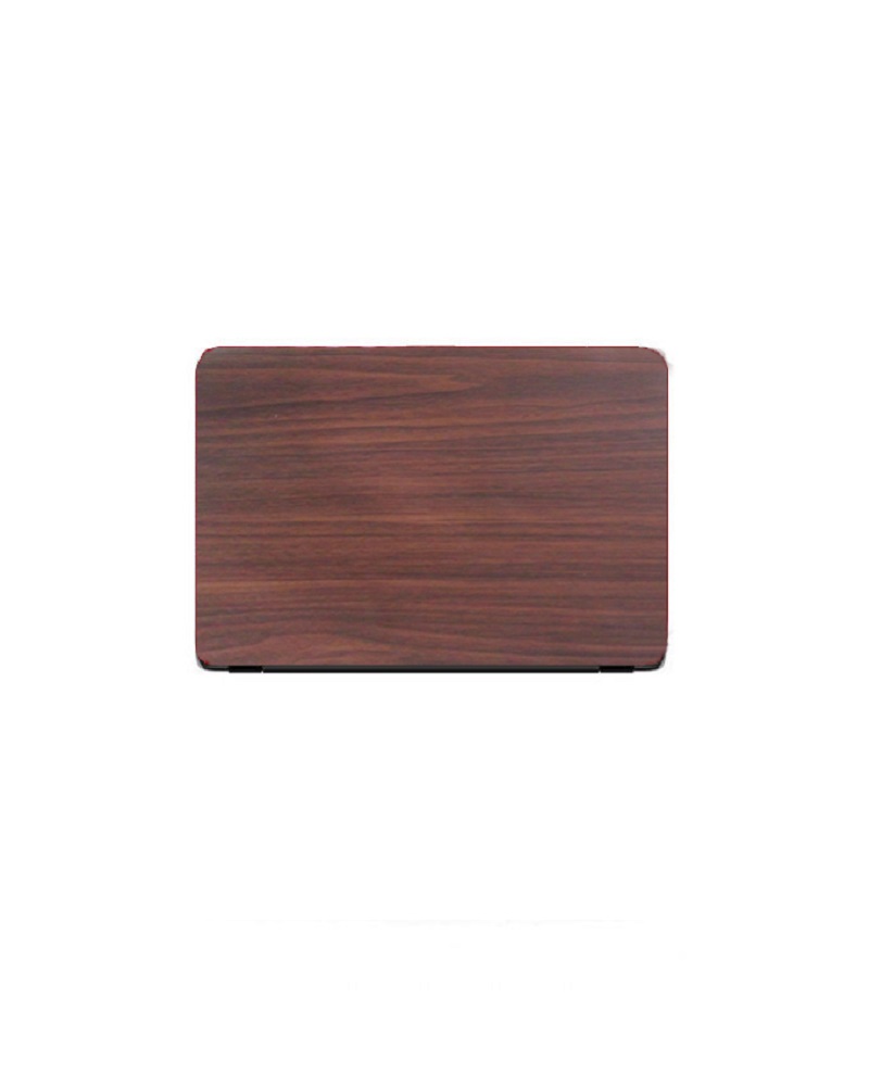 Universal Laptop Back Skin Wooden Texture - Brown