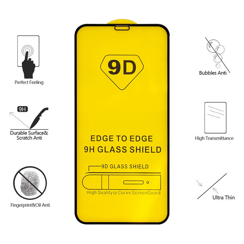 9D iPhone X & XS Glass Screen Protector