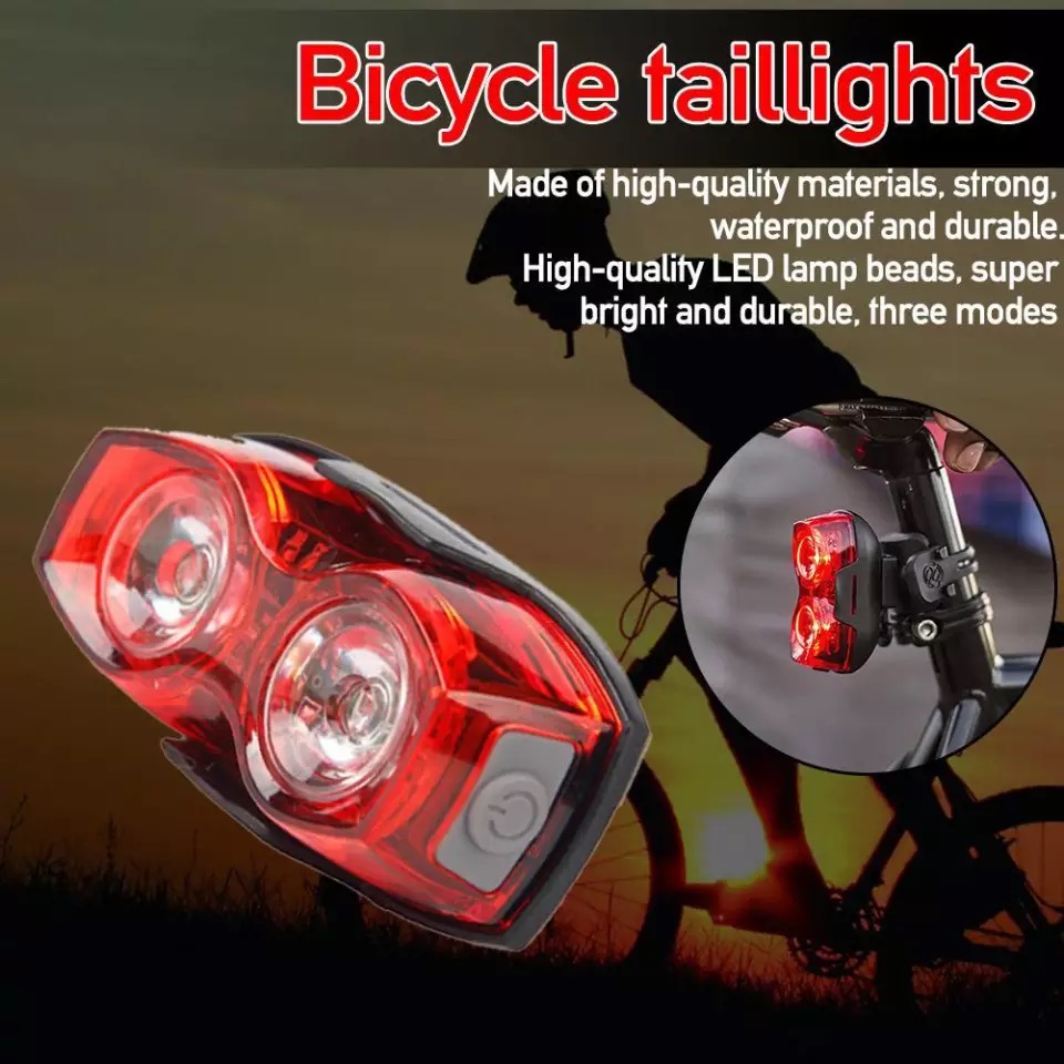 Super Bright Bicycle Waterproof Safety Tail Light