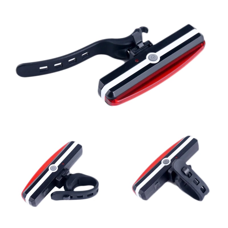 6 Modes Rechargeable Waterproof Bicycle LED Rear Light