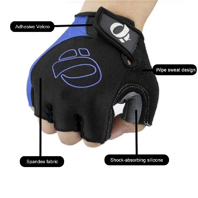 Non-Slip Half Finger Gloves For Bicycle