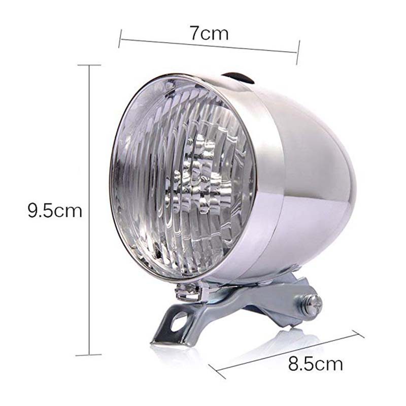 3 LED Waterproof Bicycle Head Light