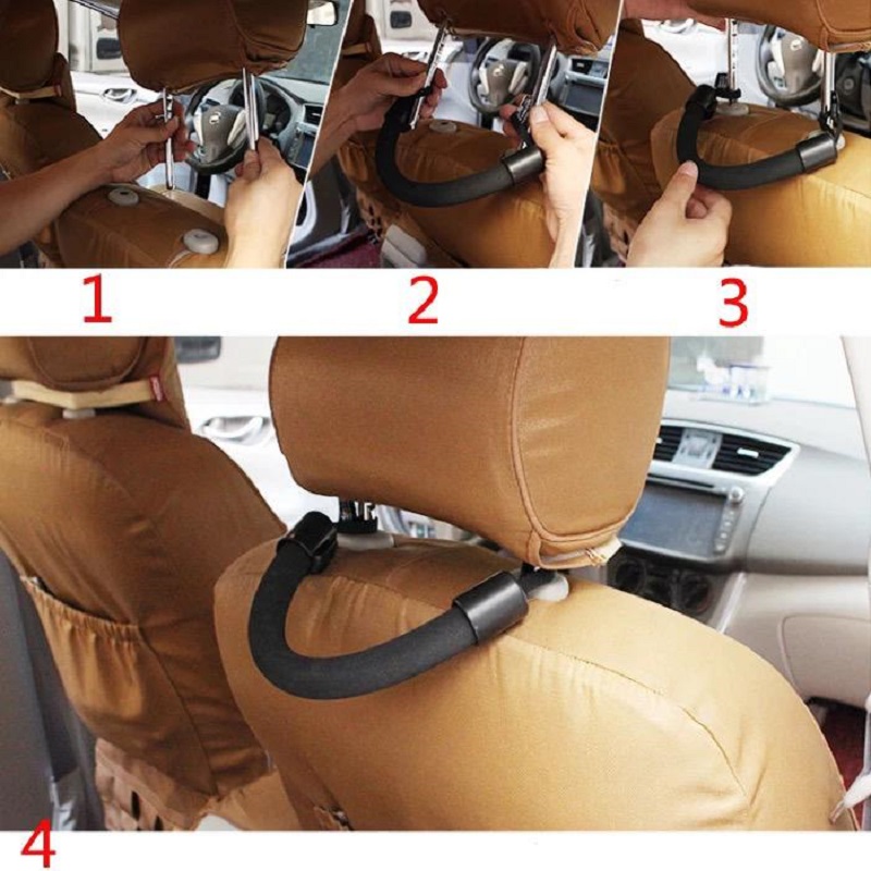 1Pc Soft Car Seat Back Headrest Hanger