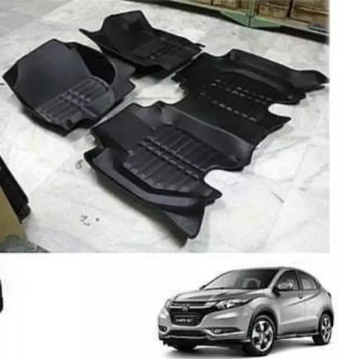 Hon da Vez el 2013-2020 5D Custom Floor Mats - Black