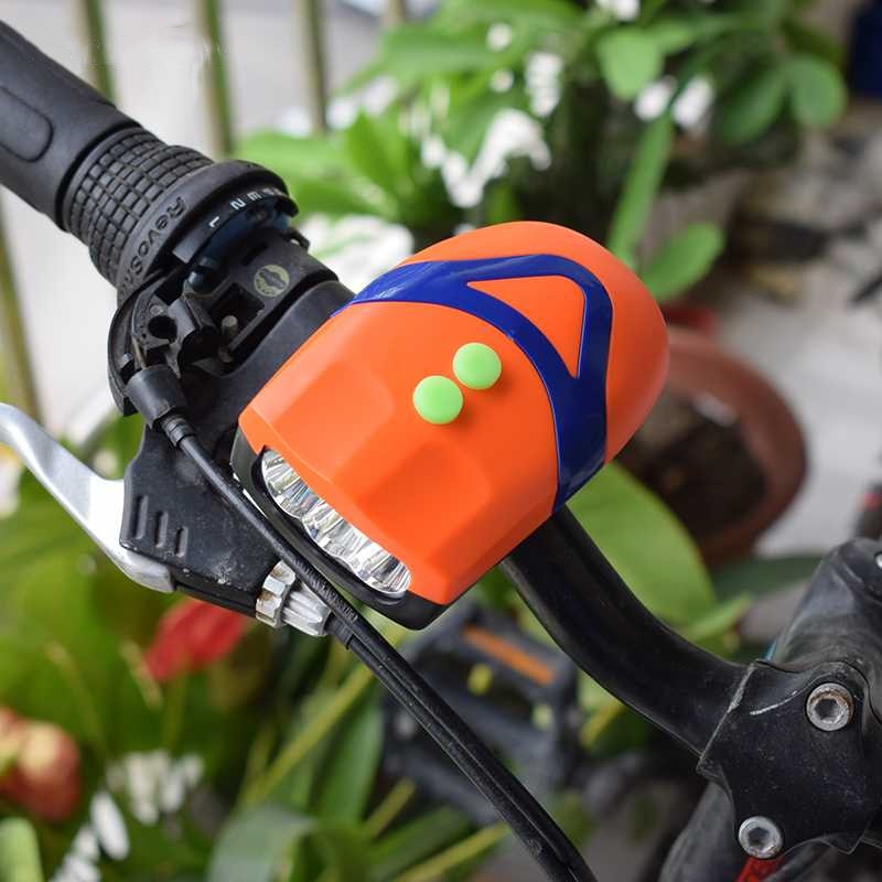 3 Modes Bicycle LED Light With Horn Speaker