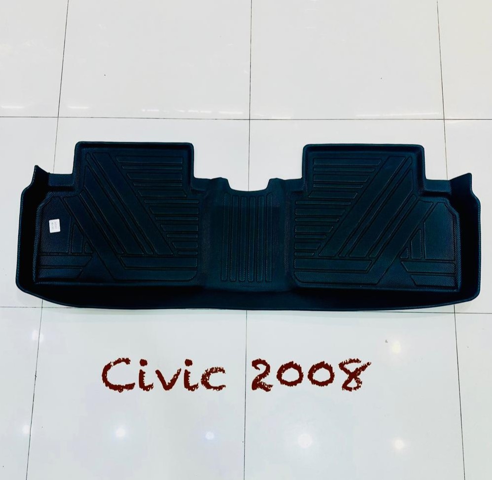 Honda Civic TPE Custom Floor Mat Beige Model 2008-2011
