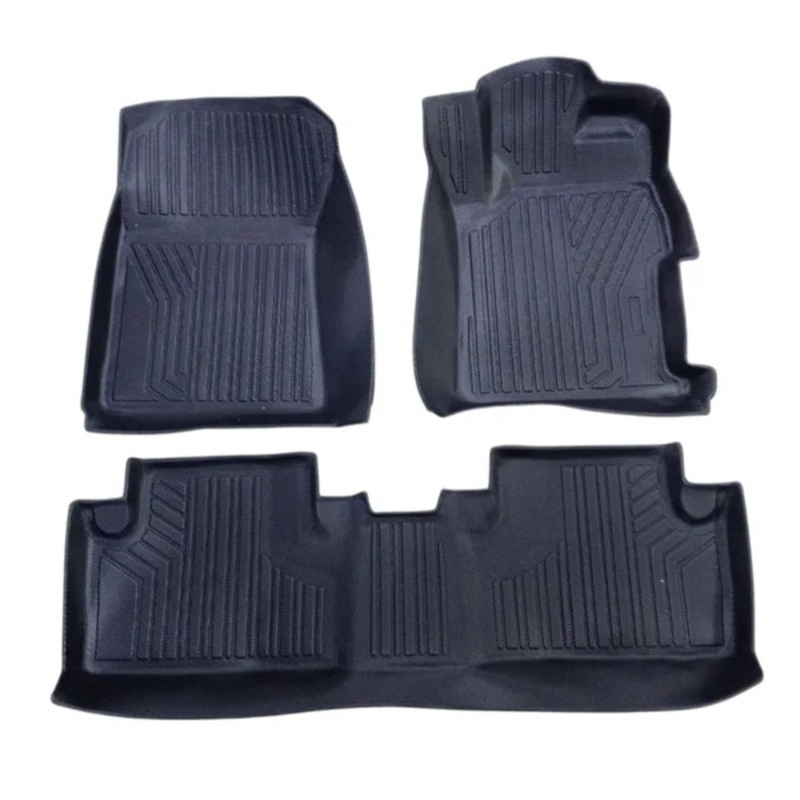Honda Civic TPE Custom Floor Mat Beige Model 2008