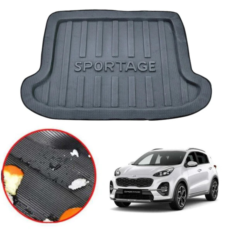 KIA Sportage Foam Trunk Mat Black - Model 2019-2020