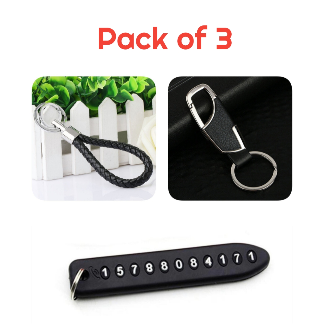 Pack Of 3 Key Chain Deal 1
