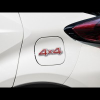 4x4 Metal Logo Car Rear-