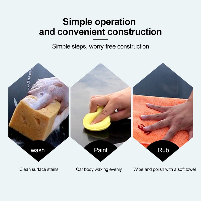 Car Wax Crystal Hard Wax Paint Care Scratch Repair Maintenance Wax