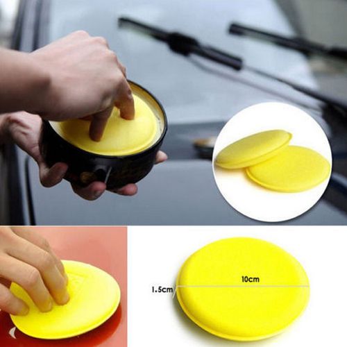 6 Pcs Foam Sponge Applicator Pads for Clean Cars Polish Wax 