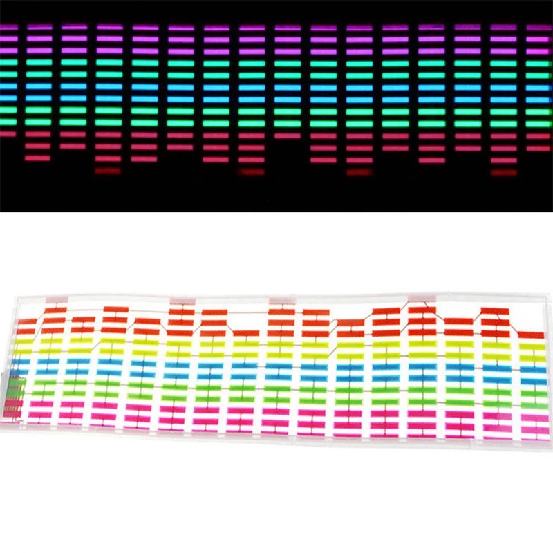 45x11 Cm Styling Music RGB Led Light For Car