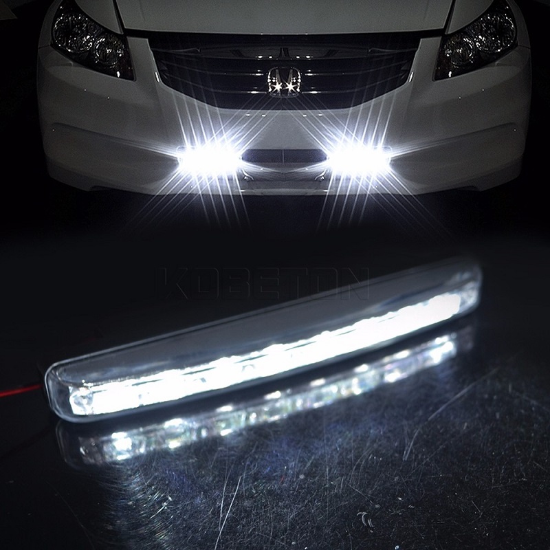 2 pcs 8 LED Waterproof DC 12V Head Lamp Parking Light